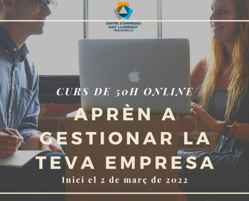 CURS 50H: APRÈN A GESTIONAR LA TEVA EMPRESA