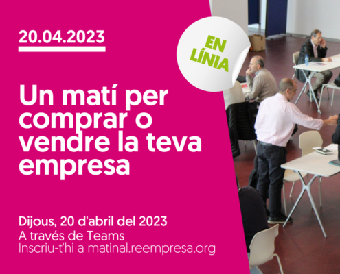 Compra una empresa en funcionamiento o vende la tuya: REEMPRESA