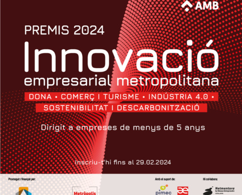 S’obre el termini per presentar-se als Premis a la Innovació Empresarial Metropolitana 2024