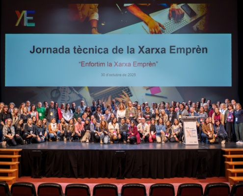 El Centre d’Empreses participa a la Jornada de la Xarxa Emprèn 2025: humor, improvisació i inspiració per acompanyar l’emprenedoria