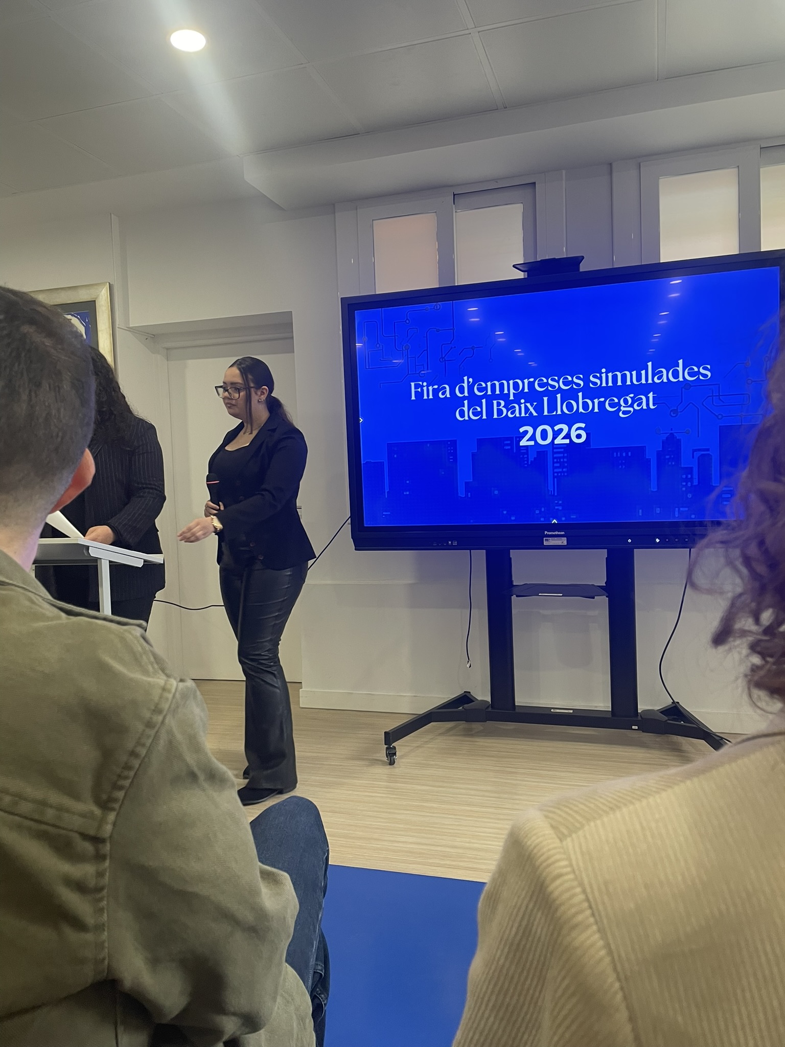 Presentació de la Fira d'empreses simulades del Baix Llobregat