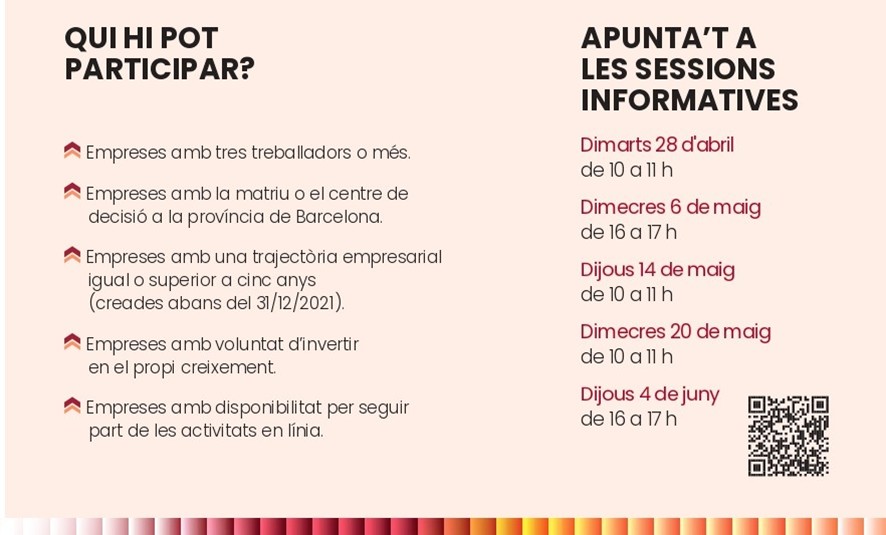 accelera el creixment ajut per a empreses