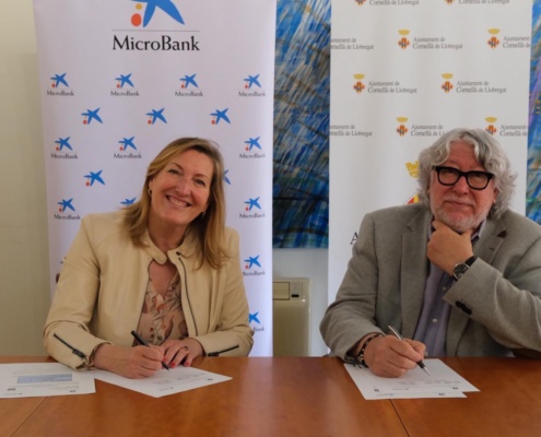 Procornellà i MicroBank renoven la col·laboració per finançar microempreses a través de microcrèdits